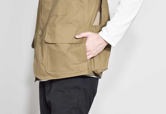 SASSAFRAS (ササフラス) / Garden Tough Vest(ガーデンタフ