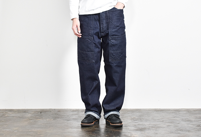 SASSAFRAS (ササフラス) / Fall Leaf Tough Pants/12oz Broken Denim