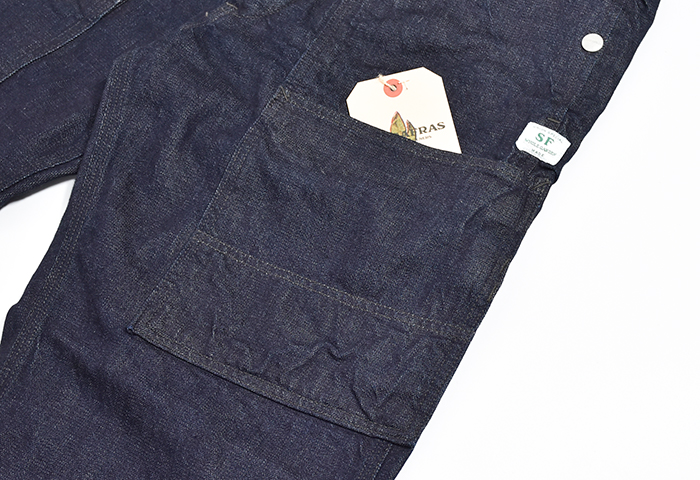 SASSAFRAS (ササフラス) / Fall Leaf Tough Pants/12oz Broken Denim