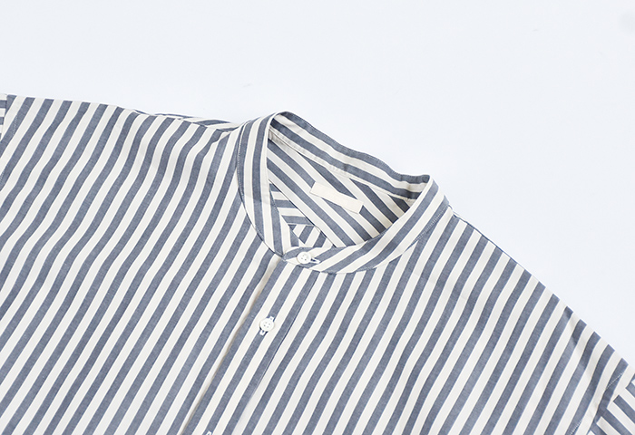 ULTERIOR(アルテリア) / OVERLAID BAND COLLAR SHIRT/ロンドン