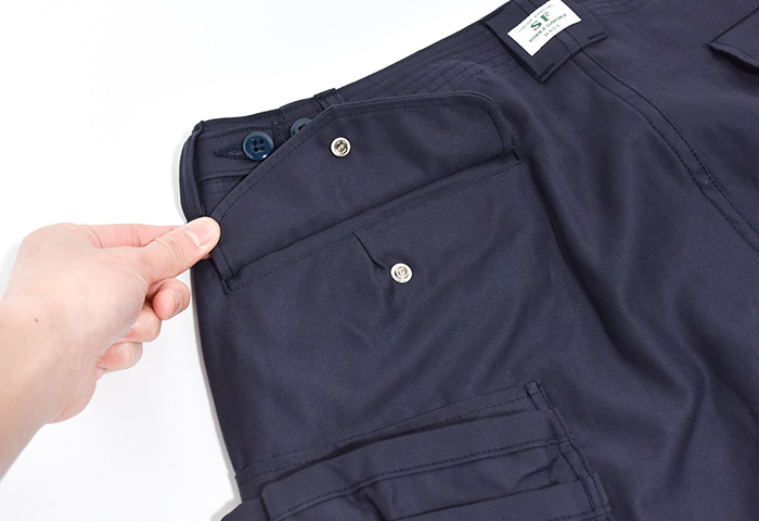 SASSAFRAS(ササフラス) / Overgrown Pants/Back Satin(オーバー