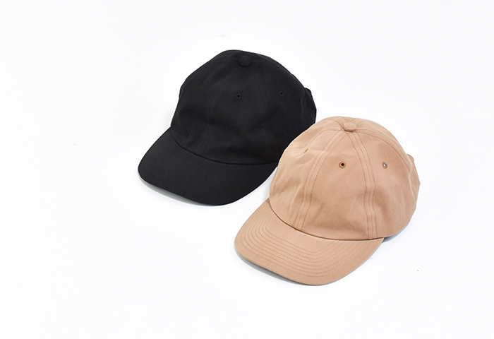 ULTERIOR　備前ツイルギャバジン6パネルキャップ アルテリア ULTERIOR 備前ギャバジン 6パネル キャップ WASHED