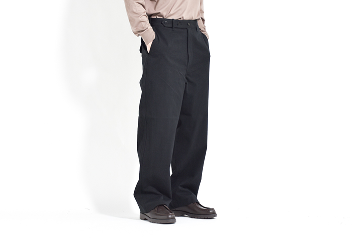 定番パンツが新素材でリリース(ULTERIOR / BIZEN GABARDINE MILITARY PANTS) | MONTARA staff  blog