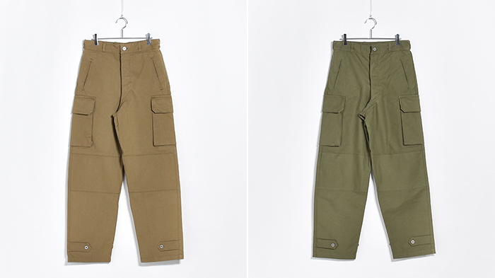 名作軍パンの丁寧な作りで忠実にリプロダクト(WORKERS / French Cargo