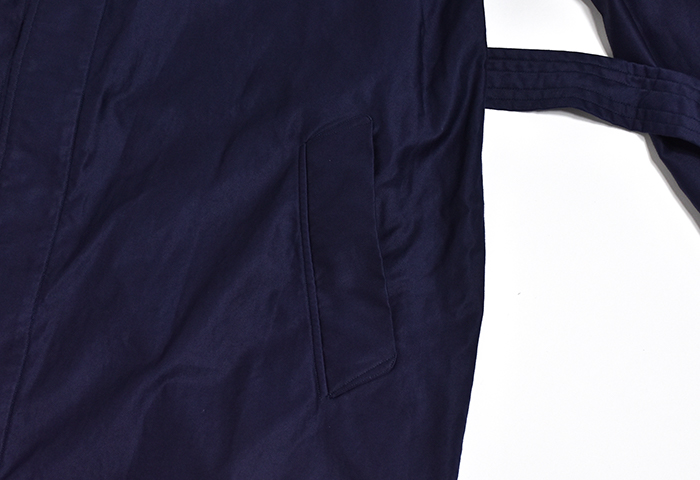 ジャケット・アウター blurhmsROOTSTOCK Light Moleskin Coat blurhmsROOTSTOCK Light Moleskin Atelier Coat / Purple Navy