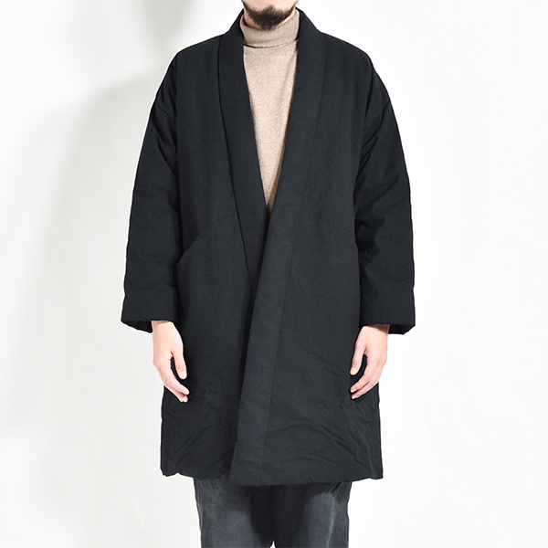 MITTAN 黒 丹前コート　ロング丈ジャケット 新しい丹前 -MITTAN- | MONTARA staff blog
