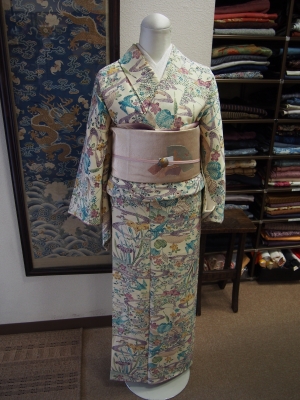 型染めの小紋 | 時代布池田ブログ