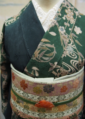 片身替りの訪問着 | 時代布池田ブログ