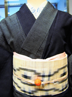 紬  着物 ×帯  時代布 着物 紬 時代布最 安値 価格