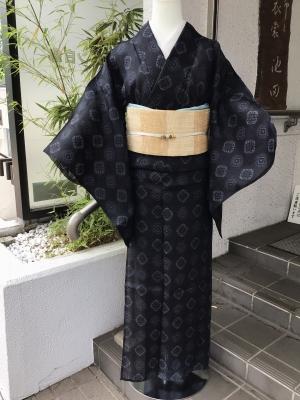 越後上布に夏帯コーディネート | 時代布池田ブログ