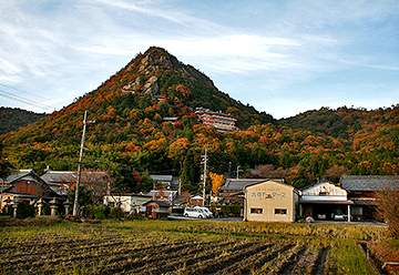 太郎坊宮の遠景