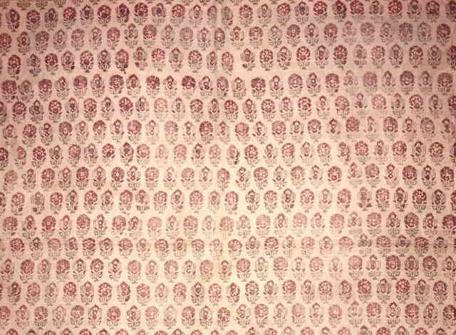 小花模様のインド更紗 | Muuのブログ