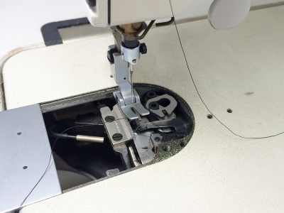 JUKI DDL-5570N SC-120N 工業用1本針本縫い糸切りミシンの点検・整備