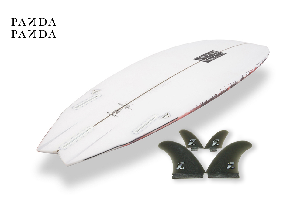 究極のパフォーマンスツイン Dolly Dagger from Panda Surfboards