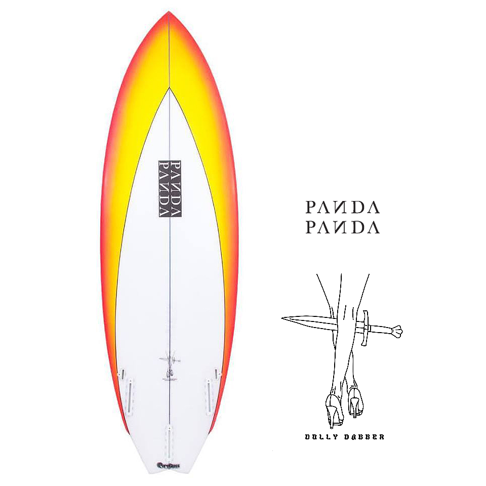 究極のパフォーマンスツイン Dolly Dagger from Panda Surfboards