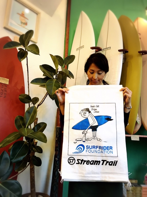 花井祐介　SURFRIDER FOUNDATION サイン 花井祐介 SURFRIDER 主 FOUNDATION サイン