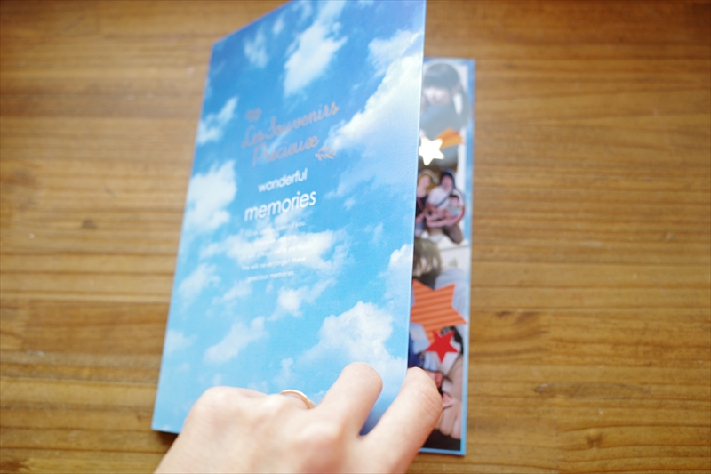 アルバム台紙完成