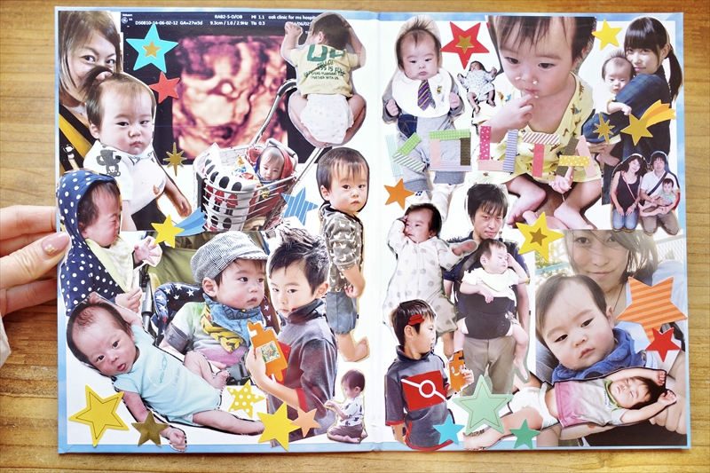 フォトコラージュ台紙