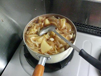 鶏肉と共に
