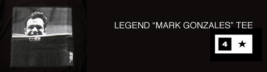フォースターLEGENDマークゴンザレスフォトTシャツ