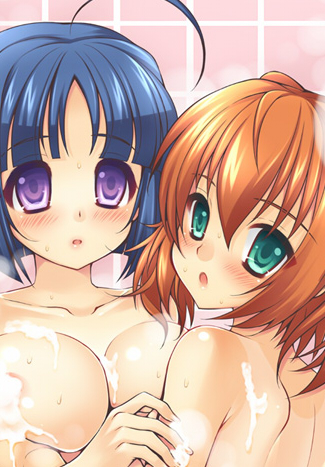 一緒にお風呂タペストリー
