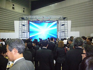 懇親会