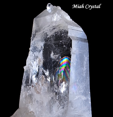 水晶の虹観音 コロンビア水晶、ミーアクリスタル
