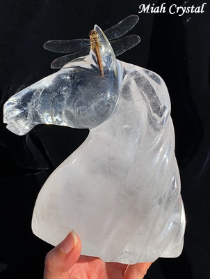 水晶の馬 クリスタルホース ミーアクリスタル
