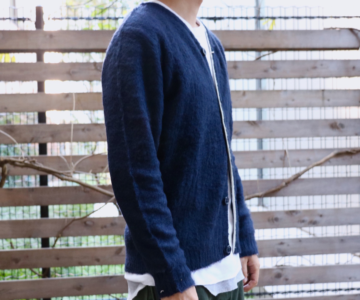 TOWNCRAFT mohair cardigan