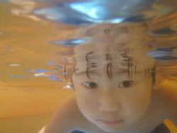 水中写真inプール