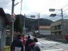 学校を出発!