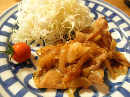 豚のしょうが焼き