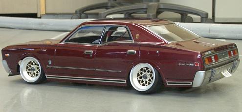 ラジコンボディ　330グロリア ラジコンボディ グラチャン330グロリア