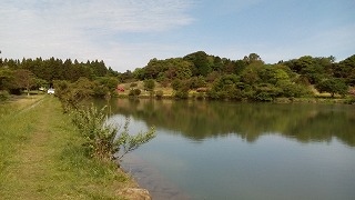 白岳公園キャンプ場白岳池