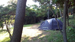 唐津市・波戸岬キャンプ場 一般サイト