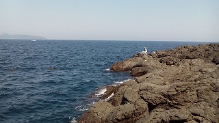 唐津市・波戸岬キャンプ場 海岸
