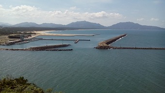 芦屋海岸 響灘