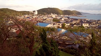 神湊漁港付近