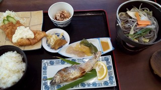 高千穂峡 刈干定食