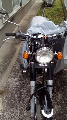 「ヤマハYD125 再塗装