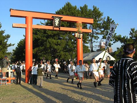 7月9日はお汐井取り