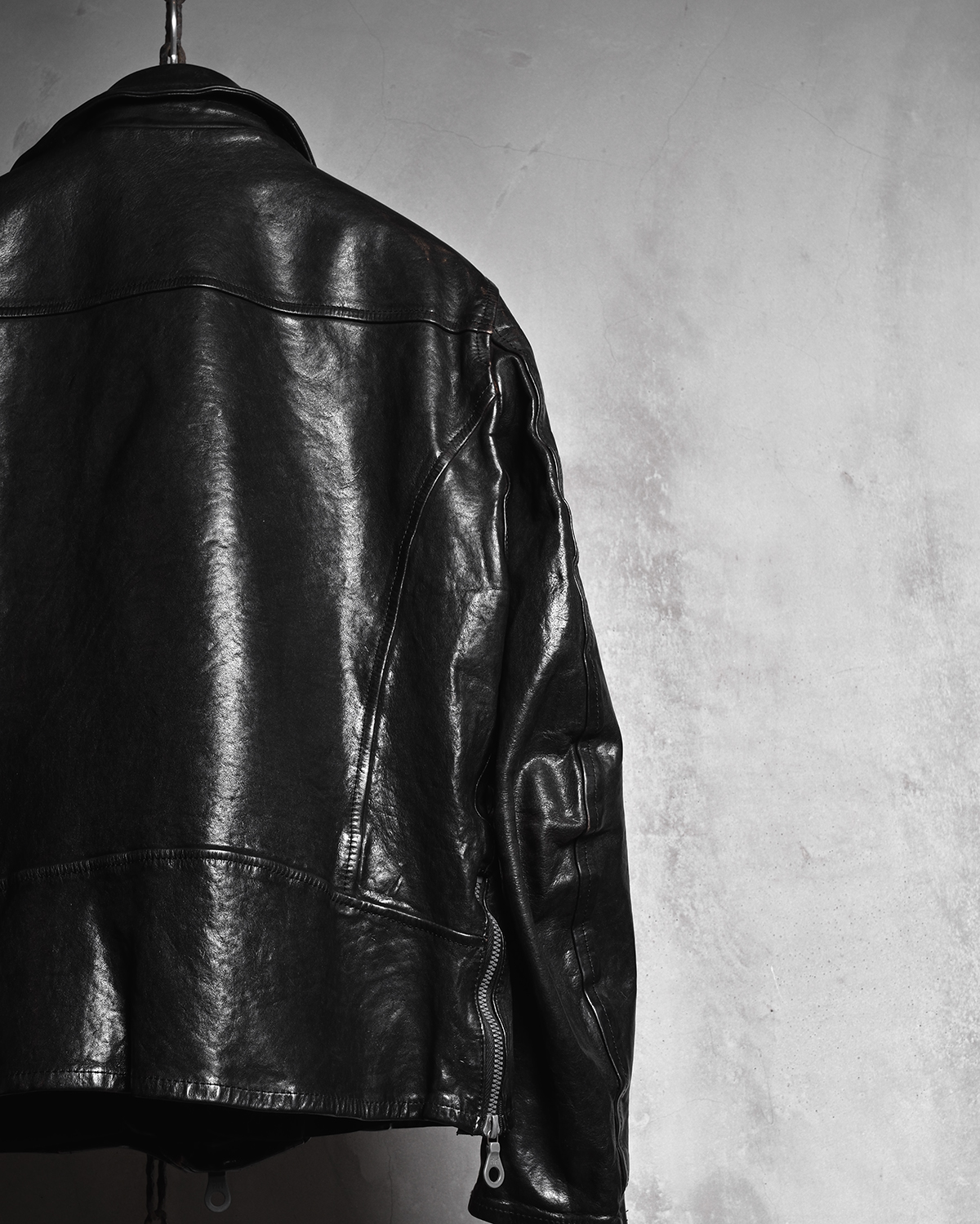 ITALY SHOULDER “GARMENT-DYED” DOUBLE RIDERS | ISAMU KATAYAMA 
