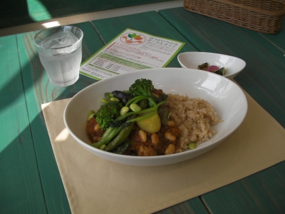 はたんぼ「玄米カレー」900円