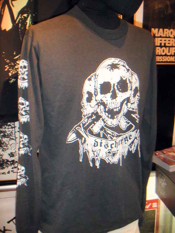 fuudobrain×Discharge ツアー 長袖 Tシャツ ロンT XL fuudobrain×Discharge ツアー 長袖 Tシャツ ロンT XL