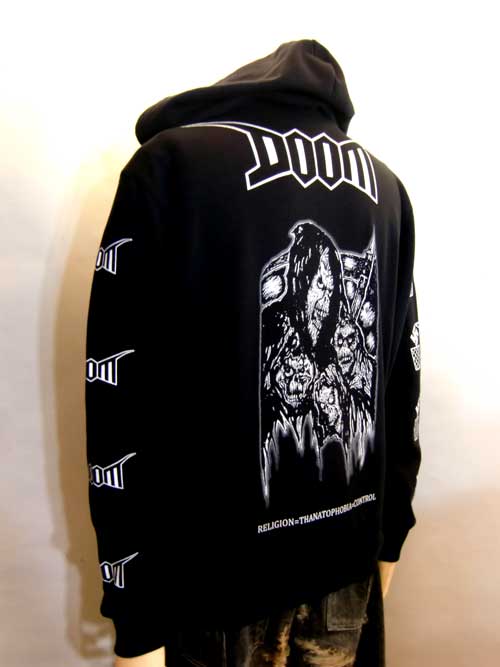 更新1028□DOOM_OFFICIAL ZIP HOODIE□入荷情報 | FUUDOBRAIN TOKYO BLOG