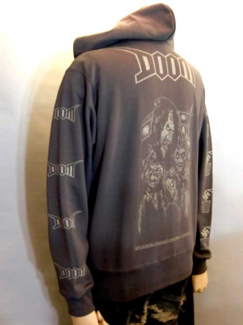 更新1028□DOOM_OFFICIAL ZIP HOODIE□入荷情報 | FUUDOBRAIN TOKYO BLOG