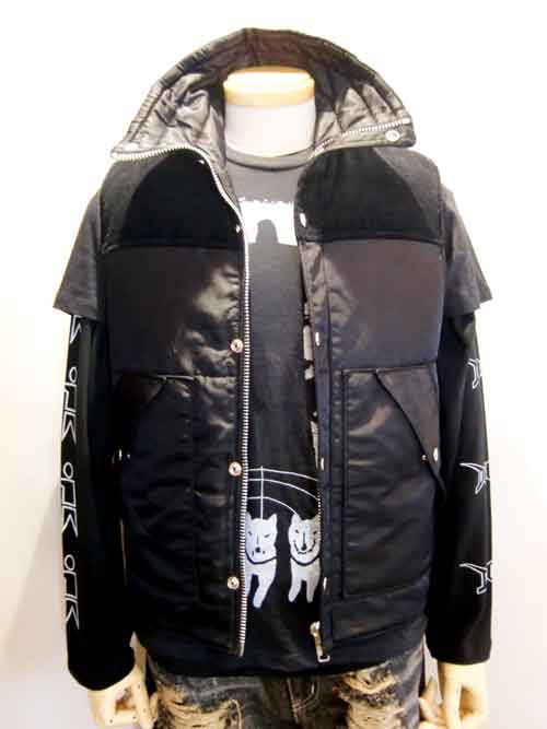 更新0928□FUUDOBRAIN_URGENT BLACK VEST□詳細 | FUUDOBRAIN TOKYO BLOG