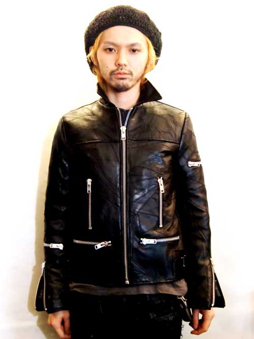 更新1228ご要望に□FUUDOBRAIN_M.C LEATHER JACKET 再・予約開始