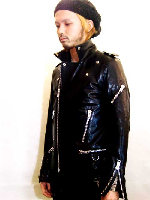 更新1228ご要望に□FUUDOBRAIN_M.C LEATHER JACKET 再・予約開始