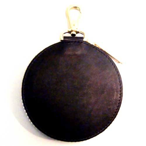 更新0105□【black means x fuudobrain】Embroidely Circle Pouch